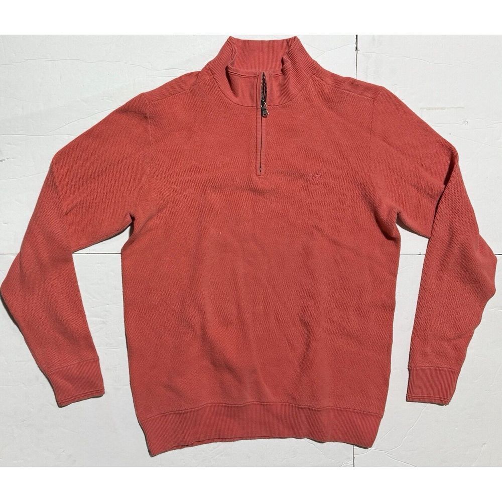 Southern‎ Tide The Skipjack 1/4 Zip Salmon Large